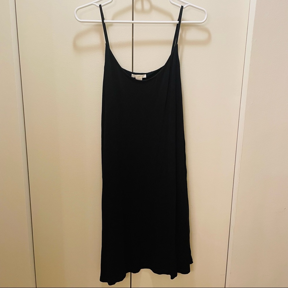 Black spaghetti strap dress from H&M, size: medium
